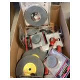 Grinding stones, emery cloth and stone dressers