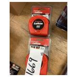 LUFKIN 25ft. Tape measure by the pc x2