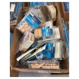 Wooden dowels and round heads by the box