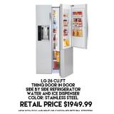 Thinq Door in Door Side by Side Refrigerator