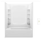 60"x30" bath wall set