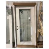 36" RH full view entry door