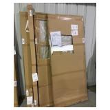 Dreamline Unidoor hinged frameless shower door