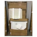 DreamLine angle shower base & backwall kit