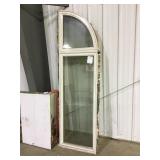 Andersen White Casement w/ 1/4 Round Transom