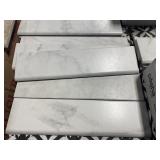 12" x 3" Bullnose Porcelain Tile x 211 pieces