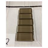 1" x 2" Guam Med Brown Glass x 2 boxes