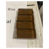 1" x 2" Guam Brown Glass x 3 boxes