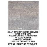 Shaw 24" x 24" Carpet Squares x 480 sq ft