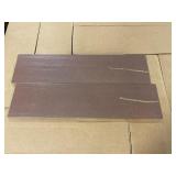 6" x 24" Brown Porcelain Tile x 480 sq/ft