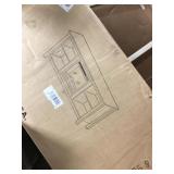 58 inch wood fireplace media tv stand