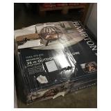 35 inch outdoor fire globe as is