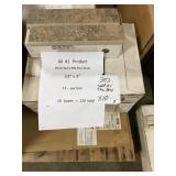 12"x3" Porcelain Tile w/ Finished Edge x10