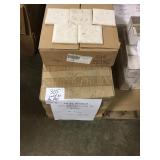 4"X4" Rounded Edge Limestone Tile x 5