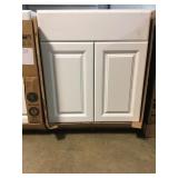 30" White Base Cabinet