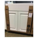 30" White Base Cabinet