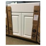 30" White Base Cabinet