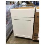 21" White Shaker Base Cabint