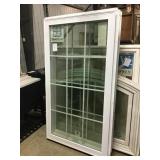 Silver line white stationary windows x2.