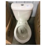 Gerber Dual Flush Round Bowl 2 Piece Toilet.