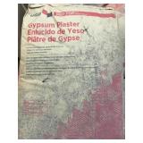 50lb bag of Red Top Gypsum Plaster x 37 bags