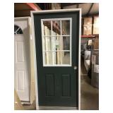 36" LH 9 lite entry door