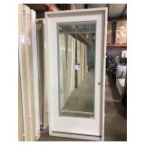 36" LH full view entry door