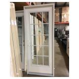 32" RH 15 lite entry door