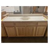 61" Vanity Top with Base