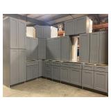 15 Piece Silvercreek Platinum Shaker 42" Kitchen