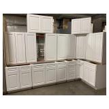 silvercreek aspen white 42" kitchen