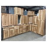 15 Piece Silvercreek Hickory Shaker 36" Kitchen
