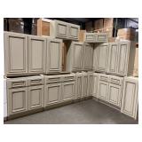 14 pc silvercreek heritage white 36" kitchen
