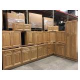 15 pc silvercreek mocha 30" kitchen