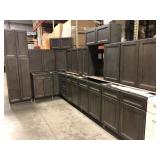 15 pc silvercreek west point grey 30" kitchen