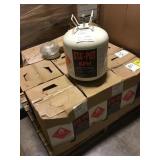 High Temp Flammable Adhesive & ceiling lights.