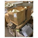 Pallet of mixed vinyl/ pvc drain accessories