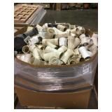 Pallet of pvc pipe