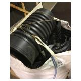 Black drain pipe coupling/accessories