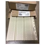 T4 Universal Soffit fully vented. Sells by box x2.