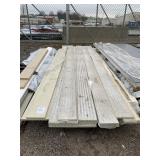 Fiber material boards 12ft lengths sell one money.