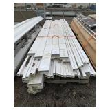 Hollow vinyl 2x2s 2x6s & 2x8s sell one money.