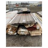 Misc siding pallet sells one money.