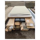 Misc pallet of siding sells one money.