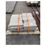 Glass Block Window & 18"L Hardie Boards One Money