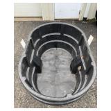 150gal Black Rubbermaid Stock Tanks