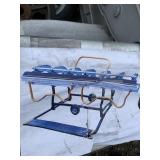 14ft 6in Aluminum Brake w/ complete stand.