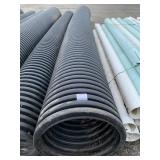 2ft x 20ft Corrugated Drain pipe.