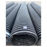 2ft x 20ft Corrugated Drain pipe.