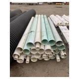 Bunk of 6in & 3in Thinwall pipe sells one money.